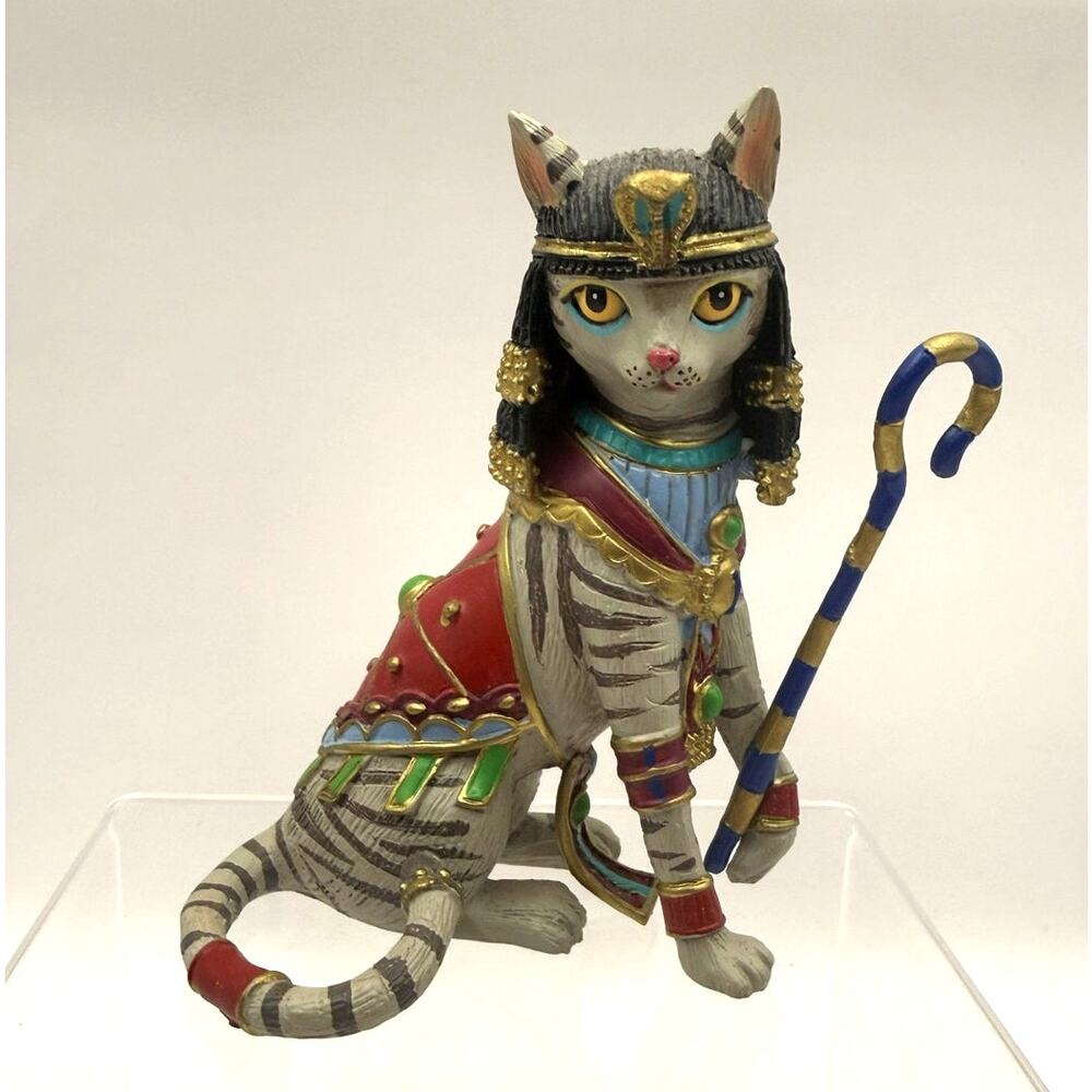 Hamilton Collection Cleo-CAT-tra Divine Feline Collection By Blake Jensen